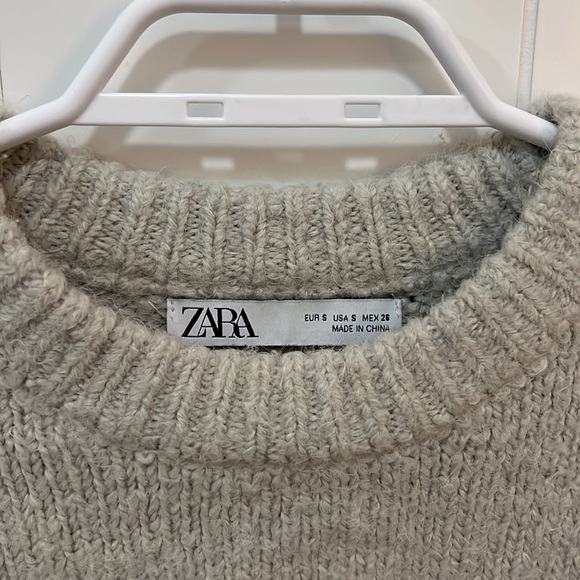 Zara cropped knit sweater - Picture 2 of 3
